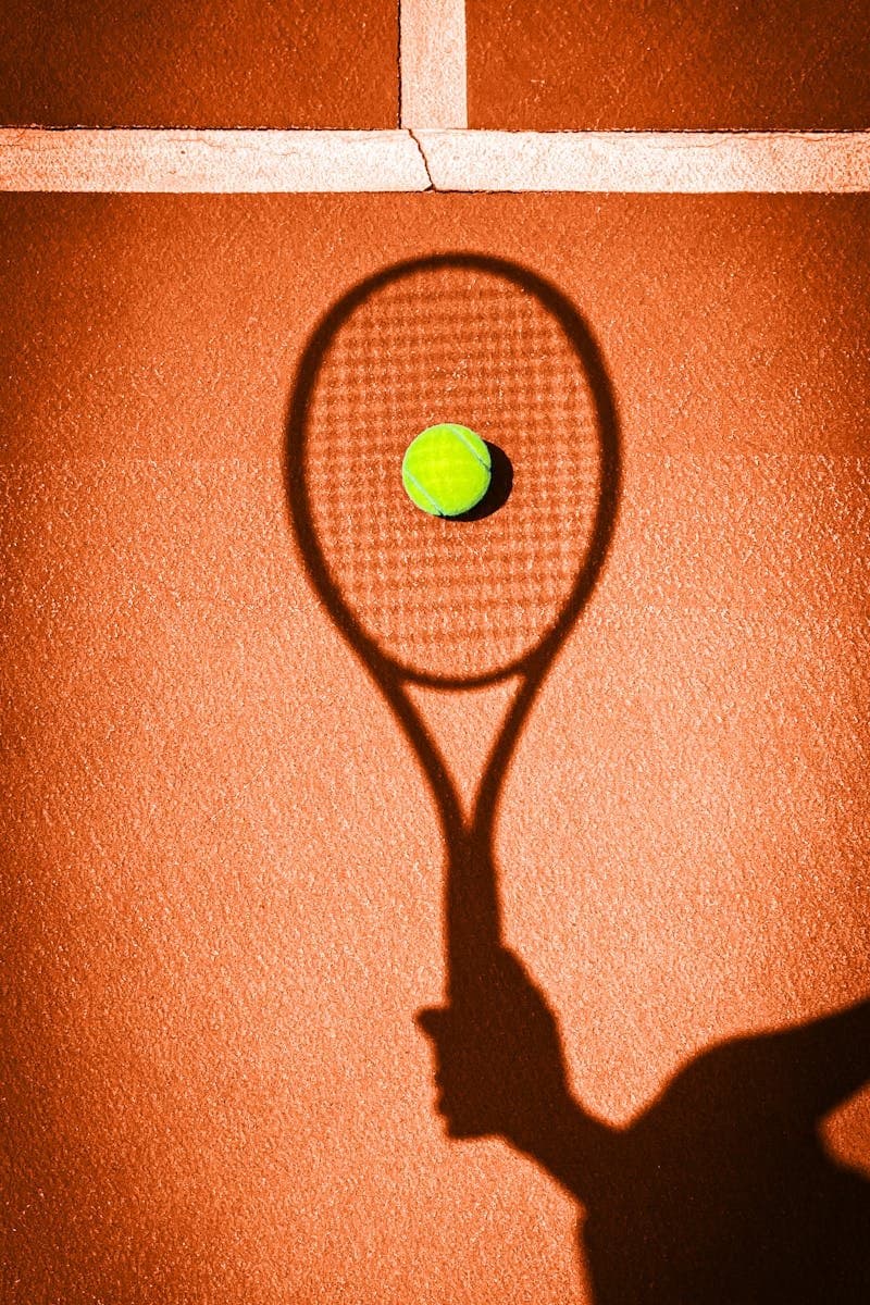 Illustration for jugar al tenis